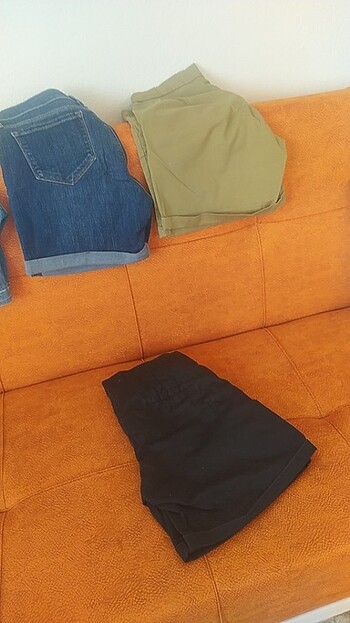 Siyahh şort - Görsel 8