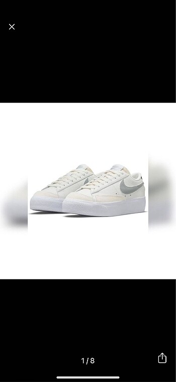 Nike blazer low platform