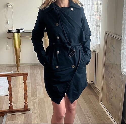 Diğer X side marka Trenchcoat
