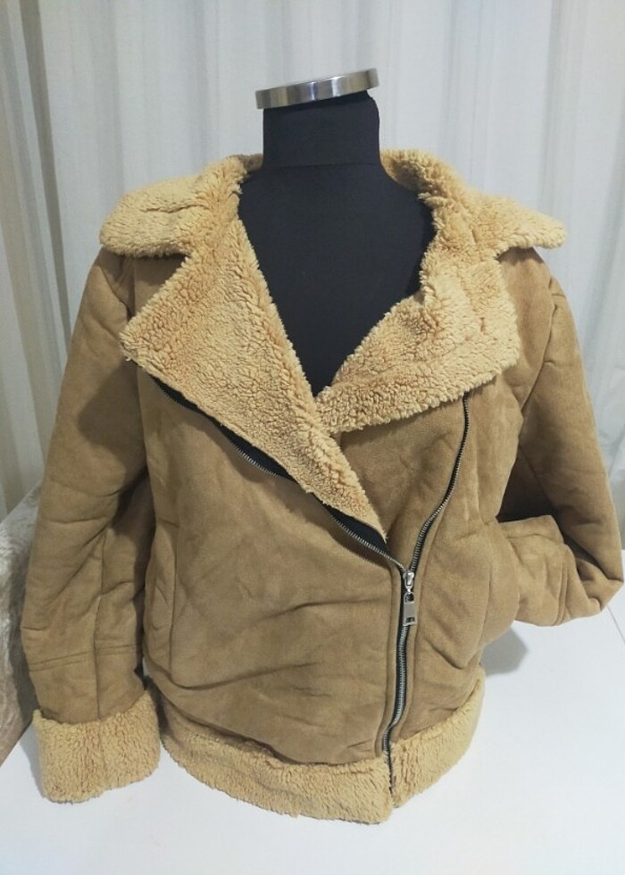 Süet Kürt mont - Görsel 3