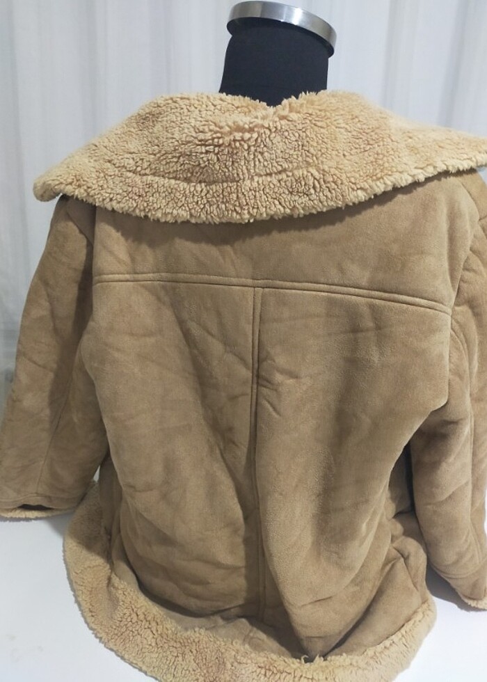 Süet Kürt mont - Görsel 4