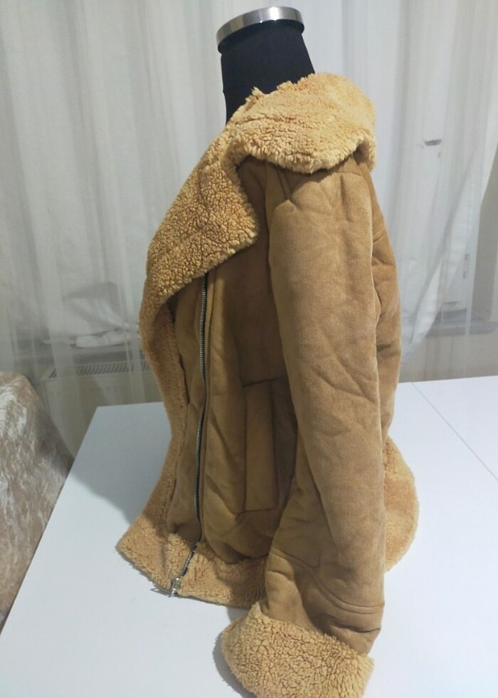 Süet Kürt mont - Görsel 5