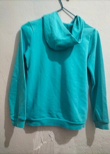 11-12 Yaş Beden turkuaz Renk Lc.waikiki Kapşonlu Sweatshirt 