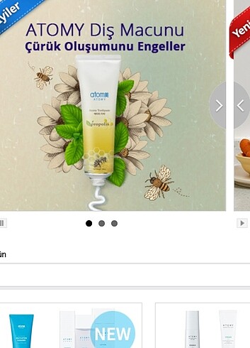 Atomy diş macunu