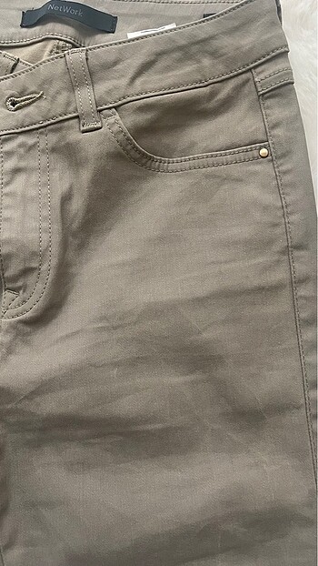 Network kanvars pantolon - Görsel 2