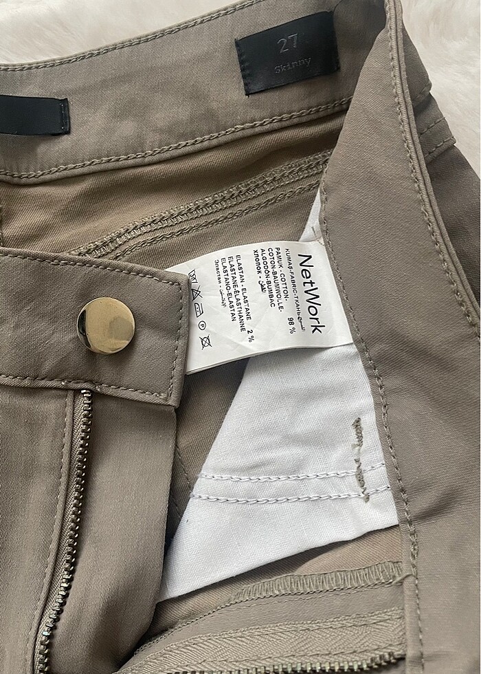 Network kanvars pantolon - Görsel 3