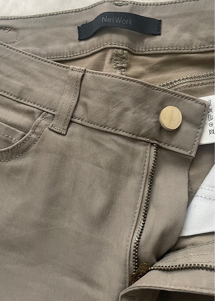 Network kanvars pantolon - Görsel 4