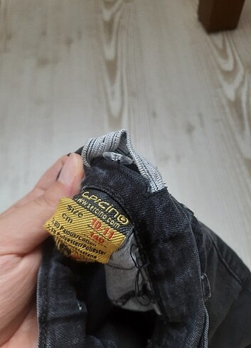 10 Yaş Beden Siyah kot pantolon
