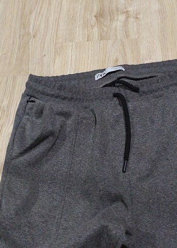 Zara Gri Erkek Regular Fit Outdoor Eşofman Altı - Görsel 6