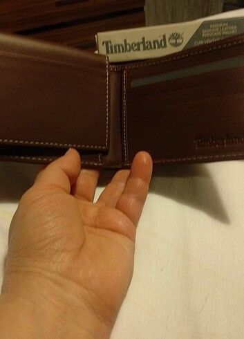 Timberland erkek deri cüzdan sıfır etiketli kutusunda