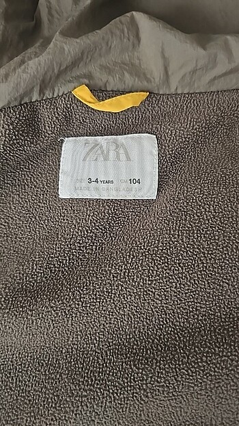 Zara Zara erkek cocuk mont