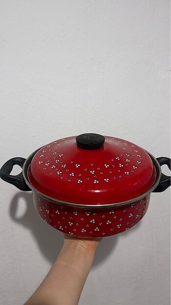 Vintage emsan tencere