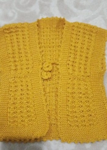 0 bir yaş örgü yelek - Görsel 2