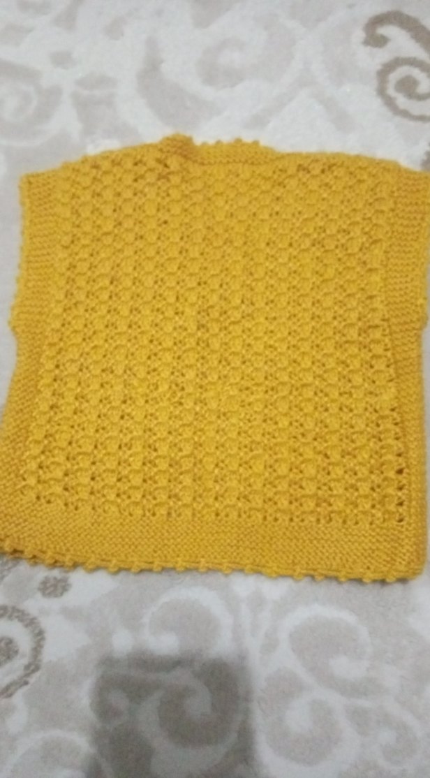 0 bir yaş örgü yelek - Görsel 4