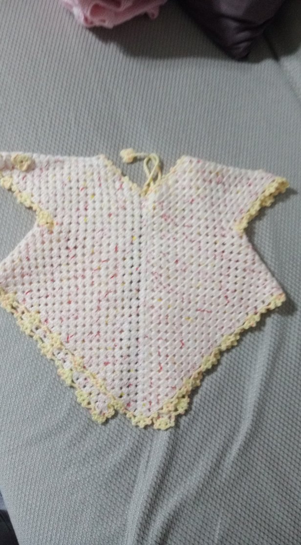 Nakışlı, Bohem Tarzı Kız Çocuk Triko Hırka - Görsel 3