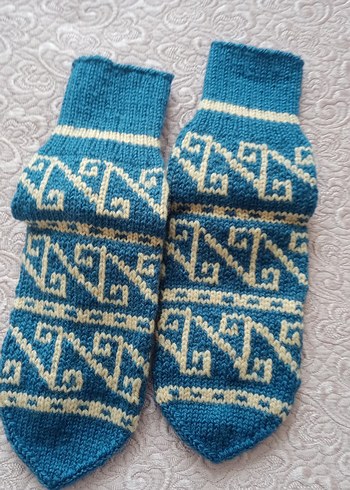 Mavi Desenli bayan - Görsel 3