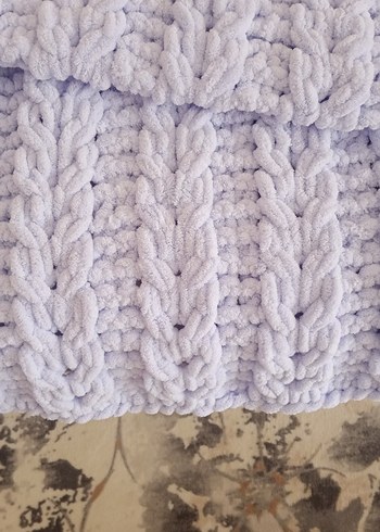 sıfır Örgü Battaniye - Görsel 2