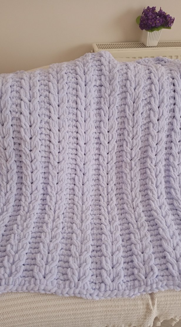 sıfır Örgü Battaniye - Görsel 5