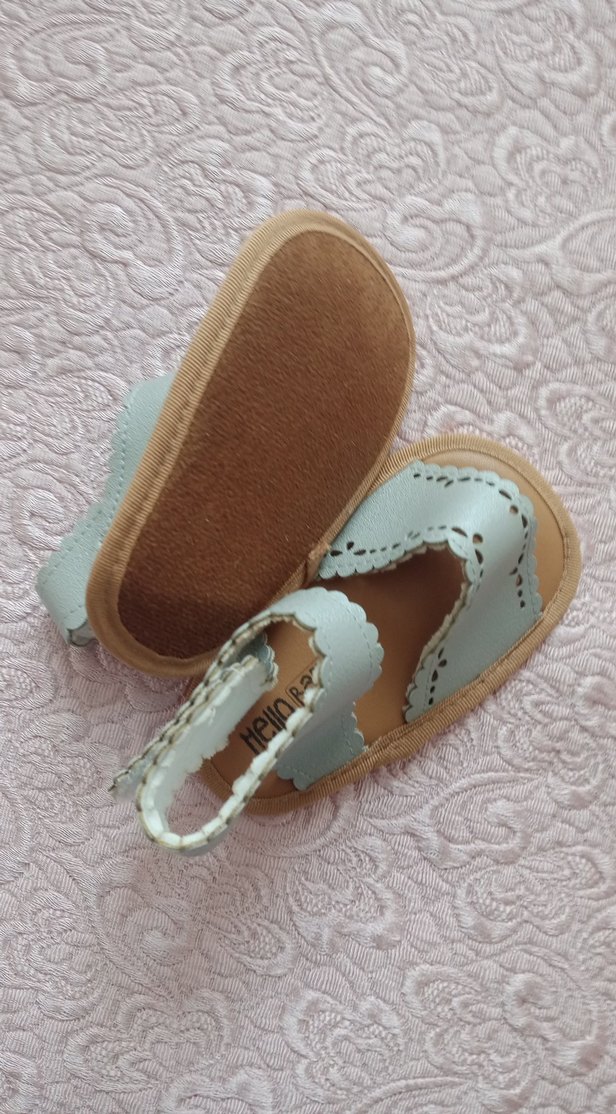 Nakışlı Fırfırlı Bohem Kız Terlik - Görsel 4