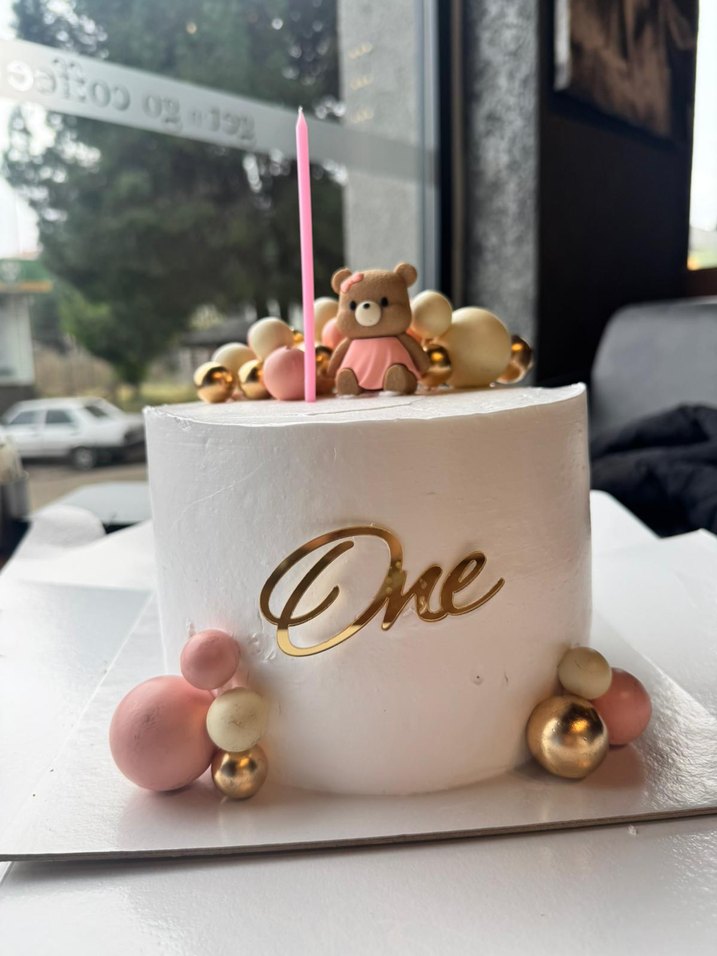 Pembe Mini Ayıcık doğum günün - Görsel 3