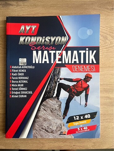 ayt matematik denemesi