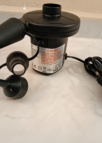 Elektrikli Şişme Yatak,Havuz vs Şişirme Pompası - Görsel 2
