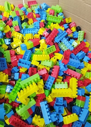 120 parça lego 5 adet lego araba 