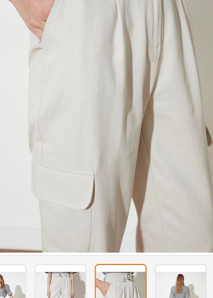 Kargo dokuma pantolon - Görsel 3