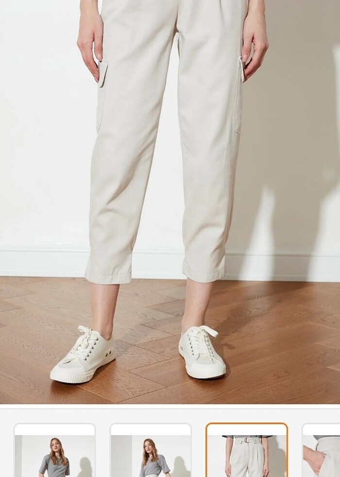 Kargo dokuma pantolon - Görsel 4