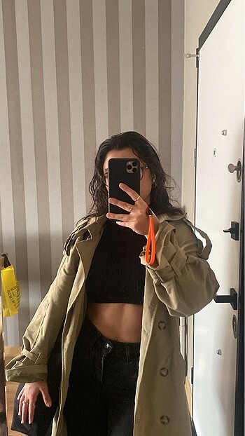 xs Beden siyah Renk Addax fitilli crop