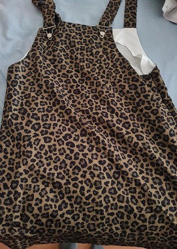 Kadın Leopar Salopet - Görsel 3