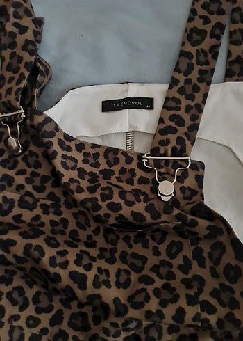 Kadın Leopar Salopet - Görsel 2