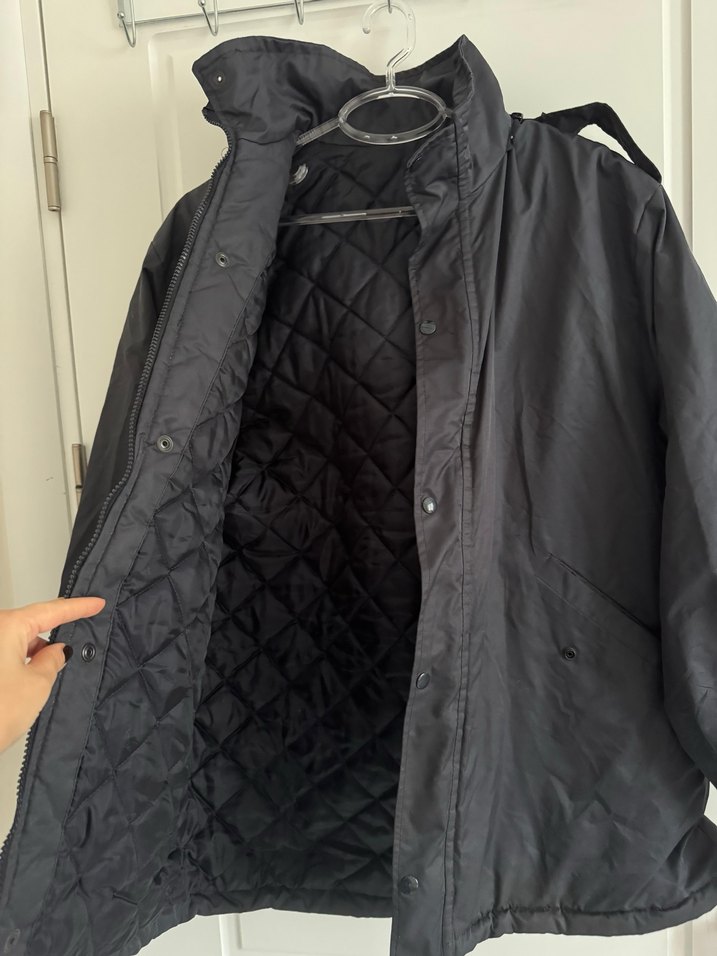 Lacivert  Erkek Gocuk Tarzı Mont - Görsel 4