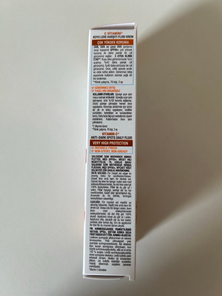 Sıfır ürün* Garnier Ambre Solaire Super UV SPF 50 Güneş Koruyucu - Görsel 2