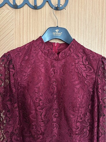 1 defa giyildi *Setrms marka abiye elbise - Görsel 3