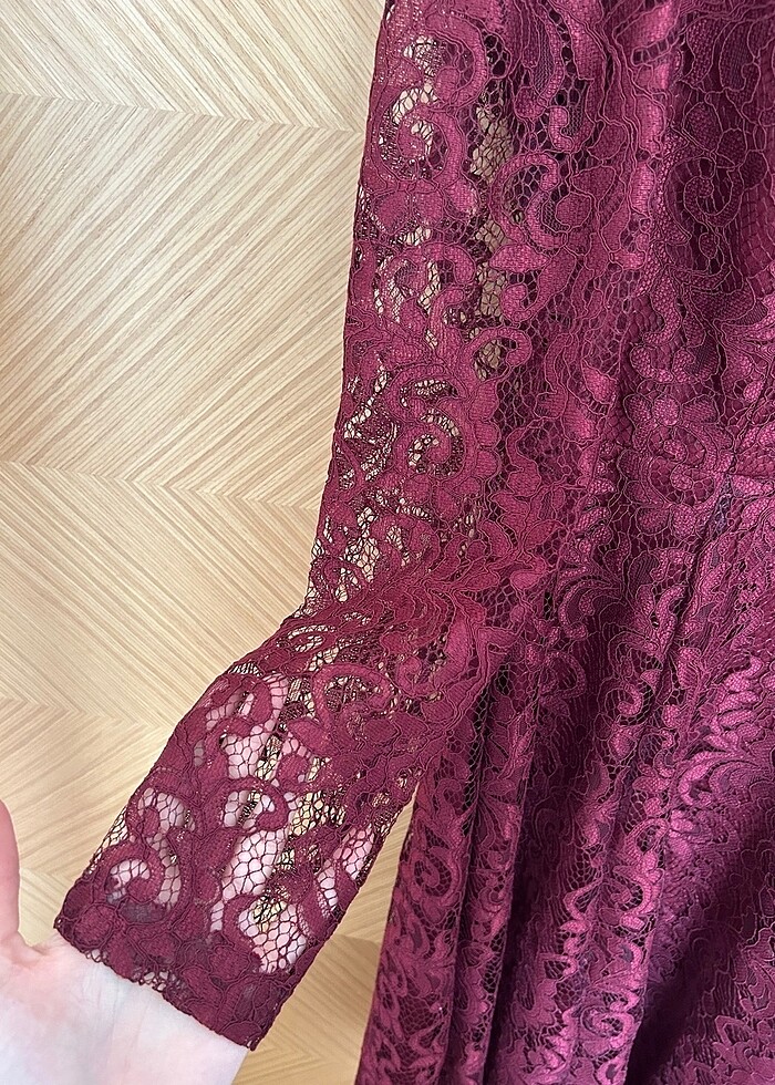 1 defa giyildi *Setrms marka abiye elbise - Görsel 2