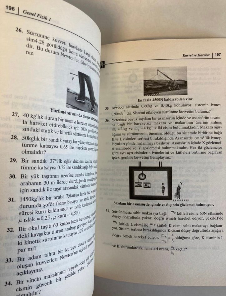 Genel Fizik 1 kitabı üniversite - Görsel 2