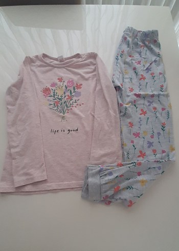 #lcw kız çocuk  Uzun Kollu Pijama Takımı. - Görsel 2