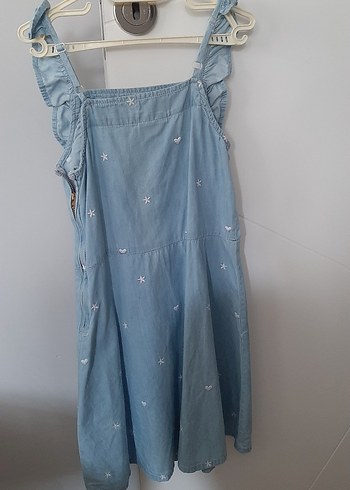 #lcw Nakışlı fırfırlı Kız Elbise. - Görsel 2