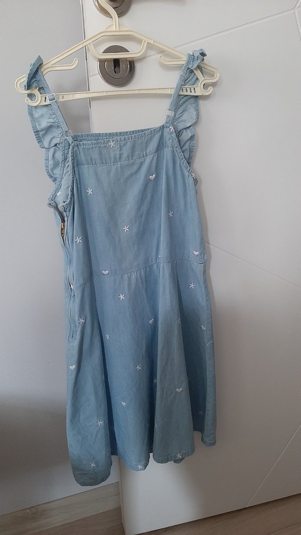 #lcw Nakışlı fırfırlı Kız Elbise. - Görsel 2