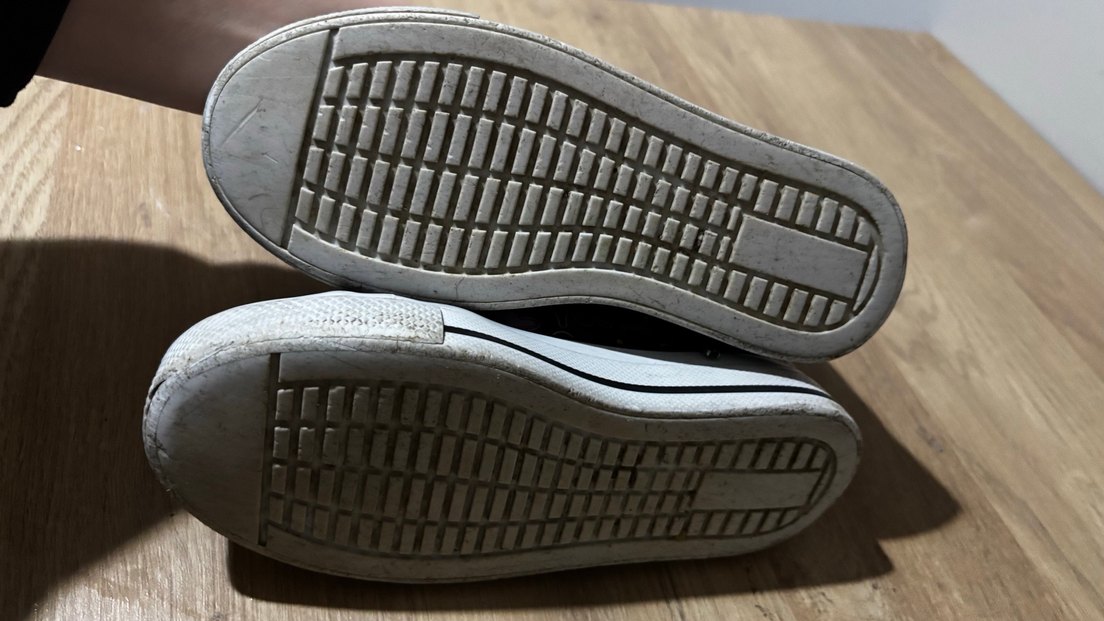 Kız Çocuk Siyah Bağcıklı Sneaker - Görsel 3