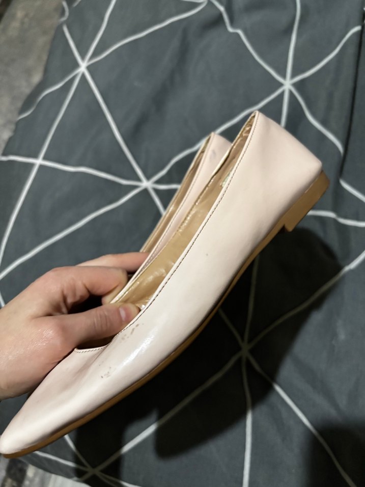 Bej Stiletto Topuklu Kadın Babet - Görsel 3