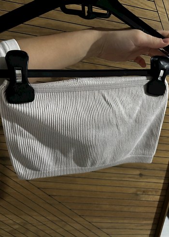 Beyaz Straplez Fitted Büstiyer - Görsel 3