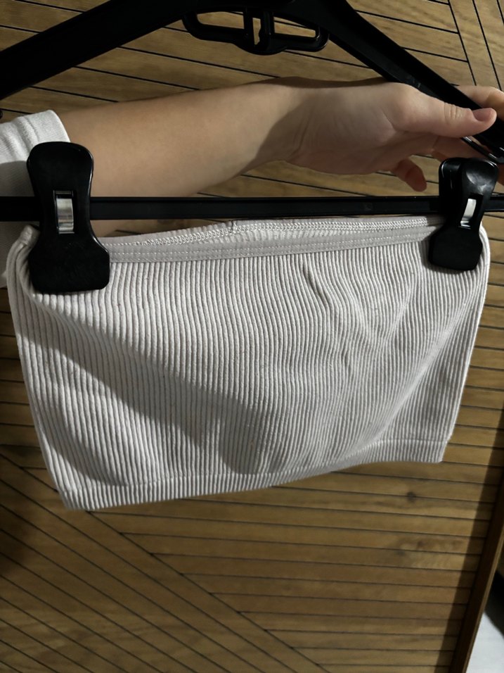 Beyaz Straplez Fitted Büstiyer - Görsel 3