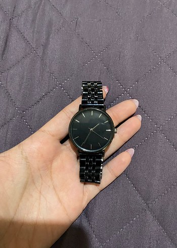 Siyah Minimalist Kadın Kol Saati