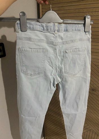 Defacto Bej Renkli Midi Boy çocuk Kot Pantolon