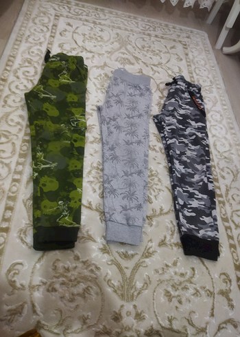 LC Waikiki Gri Kamuflaj Desenli Erkek Eşofman Altı