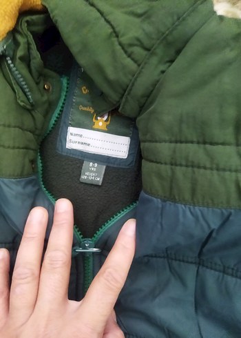 Erkek Çocuk Fermuarlı Koyu Renk Montlar - Görsel 6