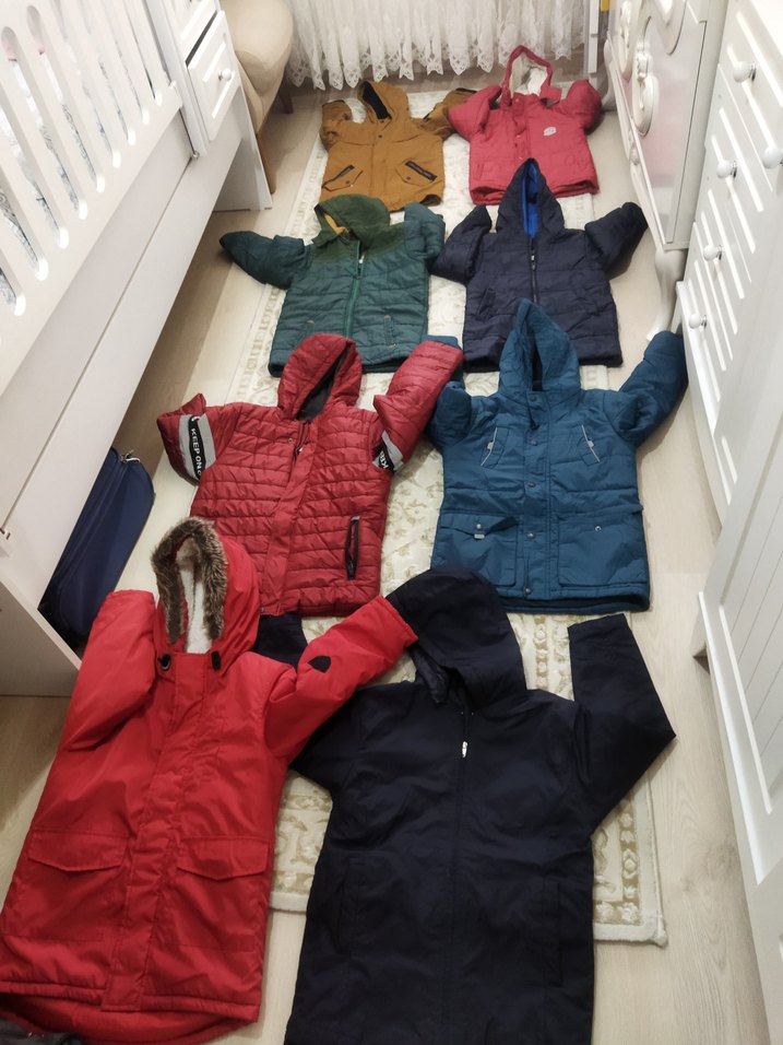 Erkek Çocuk Fermuarlı Koyu Renk Montlar - Görsel 2