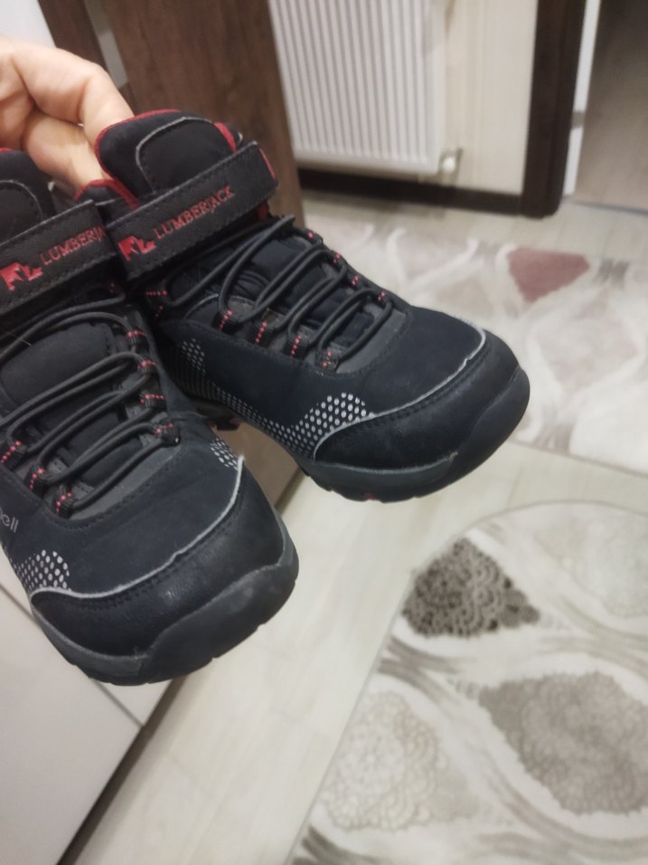 Siyah Erkek Çocuk Street Wear Bot - Görsel 3